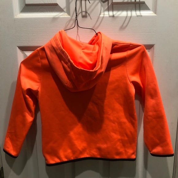 Under Armour Jacket Orange Youth Small Pullover - Picture 4 of 4